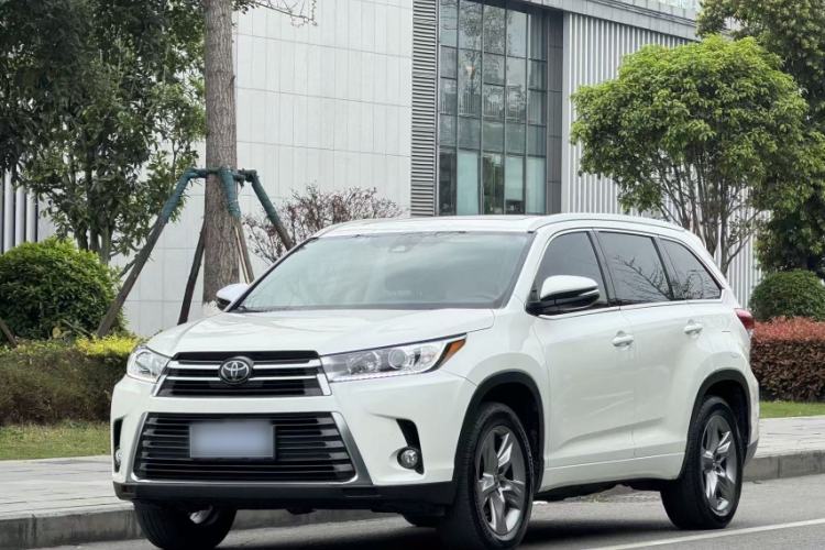 Used Toyota Highlander 2018 2.0T Four-Wheel Drive Prestige Version 7 Seats China VI Standard
