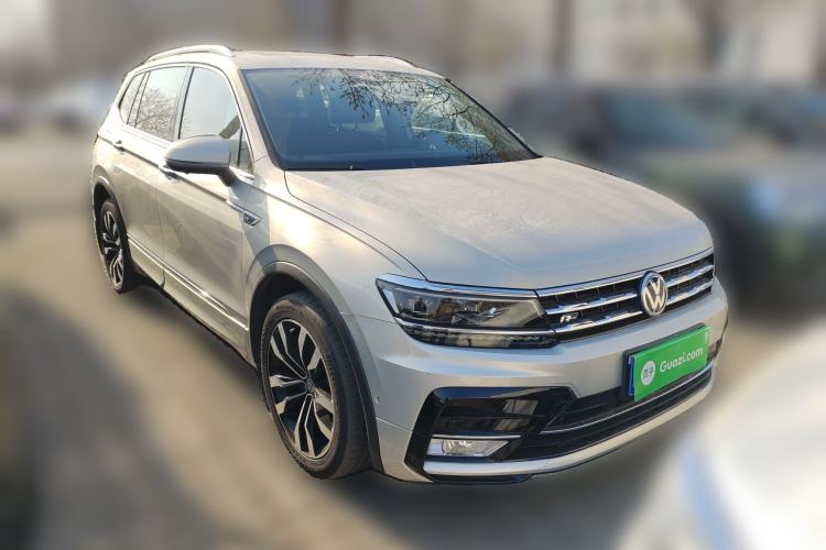Used Volkswagen Tiguan L 2019 380TSI Automatic All-Wheel Drive R-Line Flagship 7-Seater China VI Standard Front Right 45 Deg