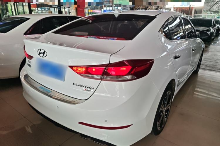 Used Hyundai Elantra (6th Generation / Lingdong) 2018 1.4T Dual-Clutch Xuan Dong · Dynamic Edition Rear Right 45 Deg