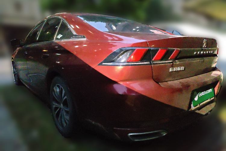 Used Peugeot 508 2019 508L 400THP PureTech Driving Control Version China VI Standard Rear Left 45 Deg