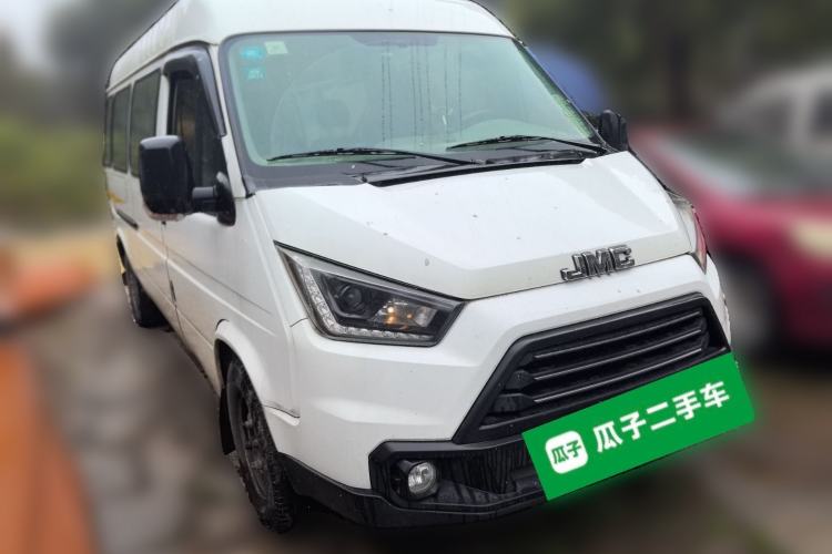 Used JMC Transit 2017 2.8T Commercial Version Long Wheelbase Mid-Roof 6/7/8-Seater JX493