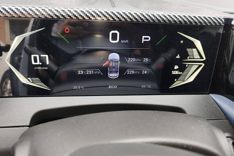 Used GAC Trumpchi GS3 2023 Shadow Speed 270T Enjoyment Edition Instrument Cluster