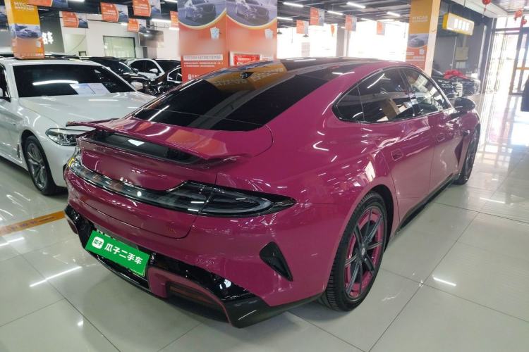 Used Xiaomi Auto SU7 2024 Four-Wheel Drive Ultra-Long Range Advanced Intelligent Driving Max Edition Rear Right 45 Deg