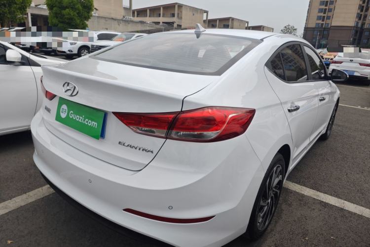 Used Hyundai Elantra (6th Generation / Lingdong) 2019 1.5L CVT ZhiXuan – Elite Version Rear Right 45 Deg