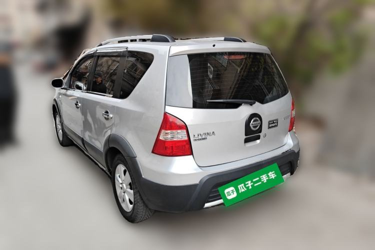 Used Nissan Livina 2010 Jingrui Edition 1.6L Manual Standard Model Rear Left 45 Deg