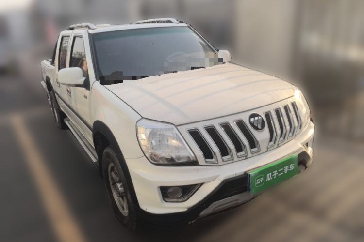 Used Foton Sapporo 2018 2.4L Two-Wheel-Drive Comfort Version with Long Bed 4G69S4M Front Right 45 Deg