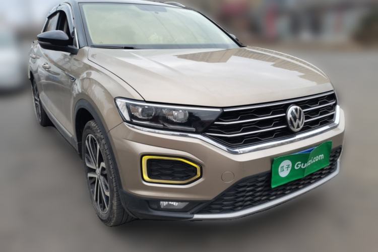 Used Volkswagen T-ROC 2018 280TSI DSG Four-Wheel Drive Comfort Version China V Standard Front Right 45 Deg