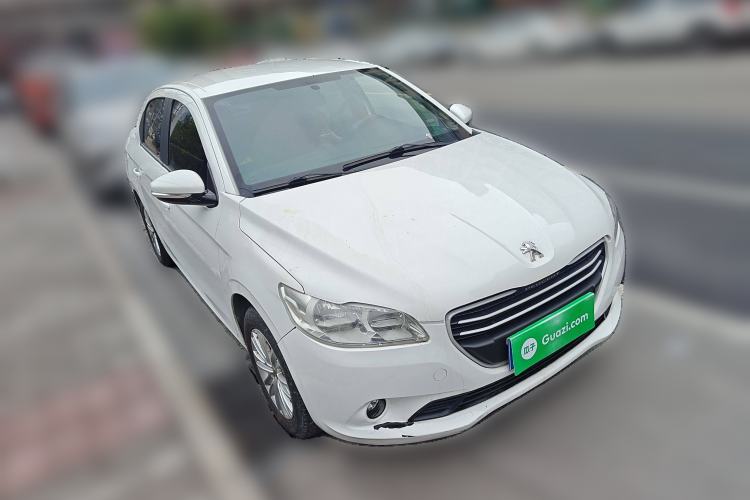 Used Peugeot 301 2014 1.6L Automatic Comfort Edition Front Right 45 Deg