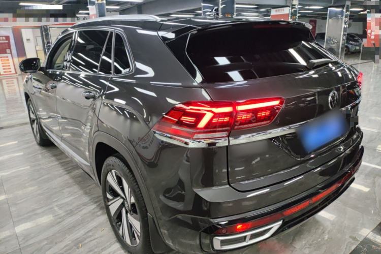 Used Volkswagen Teramont X 2021 530 V6 Four-Wheel Drive Prestige Luxury Edition Rear Left 45 Deg