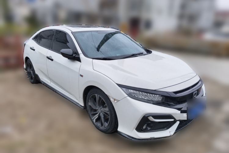 Used Honda Civic 2021 HATCHBACK 220TURBO CVT Trendy Cool Edition Front Right 45 Deg