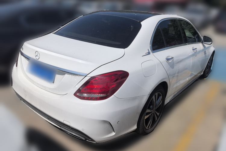 Used Mercedes-Benz C-Class 2017 Facelift C 200 L Sport Edition Rear Right 45 Deg