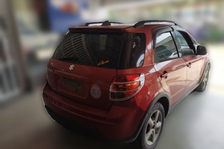 Used Suzuki SX4 2008 Hatchback 1.6L Automatic Sport Utility Model Rear Right 45 Deg