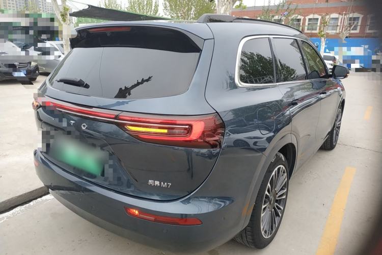 Used Hima AITO M7 2024 1.5T Intelligent Drive Rear-Drive Ultra Version 5 Seats Rear Right 45 Deg