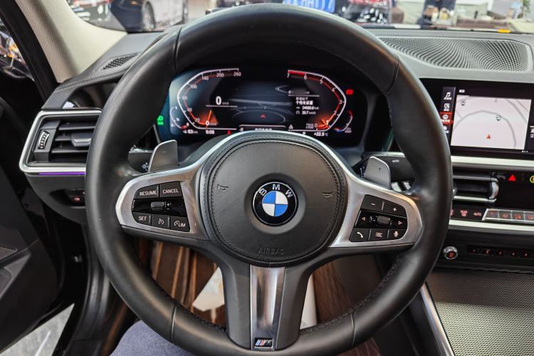 Used BMW 3 Series 2021 325Li M Sport Shadowline Package Steering Wheel