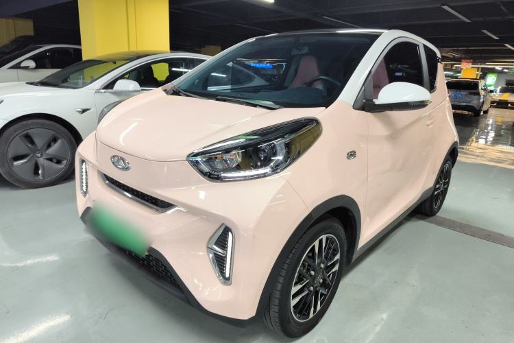 Used Chery QQ Little Ant 2022 Revised Version Sweet Pink Edition Half-Sugar Version Lithium Iron Phosphate 30.7 kWh 30 kW 301 km