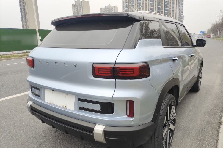 Used Geely Auto icon 2023 1.5TD Chocolate Luxe Edition Rear Right 45 Deg