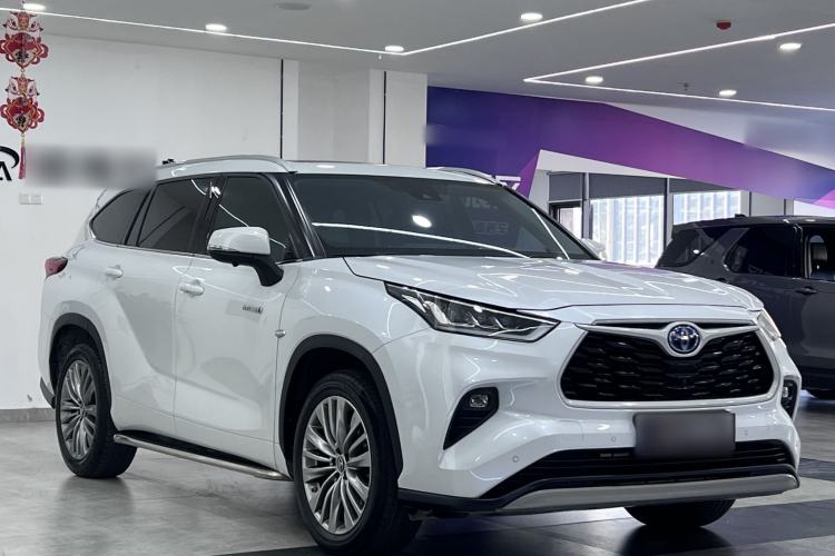 Used Toyota Highlander 2022 Dual-Engine 2.5L Four-Wheel Drive Prestige Version 7 Seats

