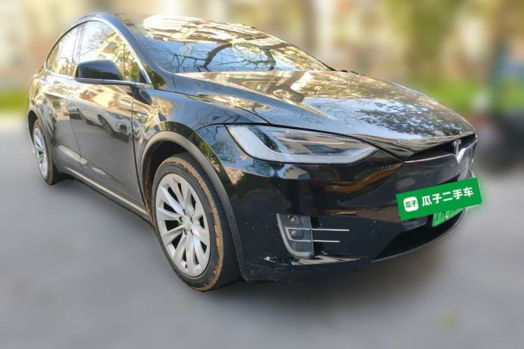 Used Tesla Model X 2016 X 75D Front Right 45 Deg