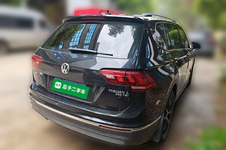 Used Volkswagen Tiguan L 2019 Revised 330TSI Automatic Two-Wheel Drive Smart & Luxury Edition China VI Standard Rear Right 45 Deg