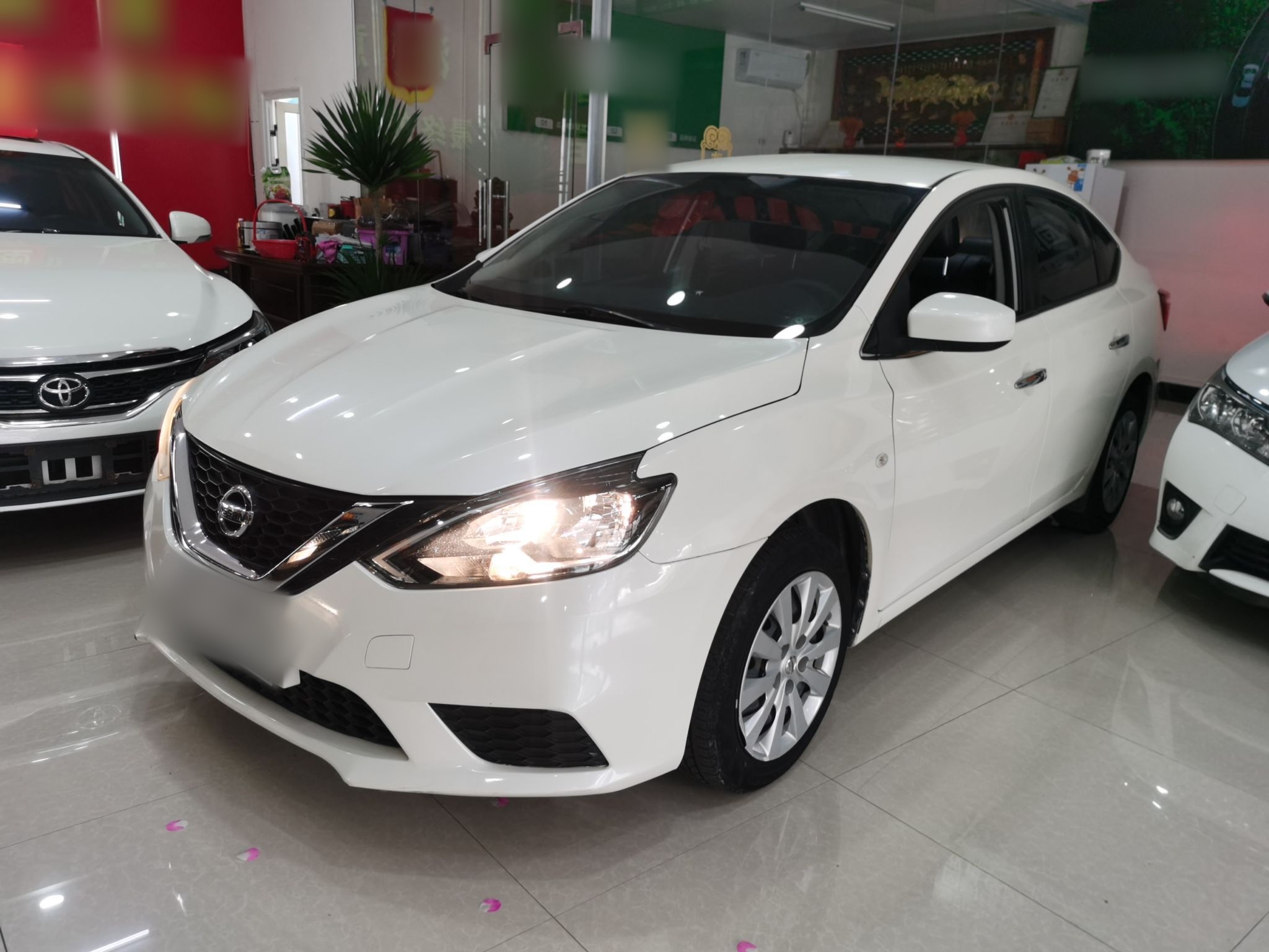 تحت مقدمة السيارة