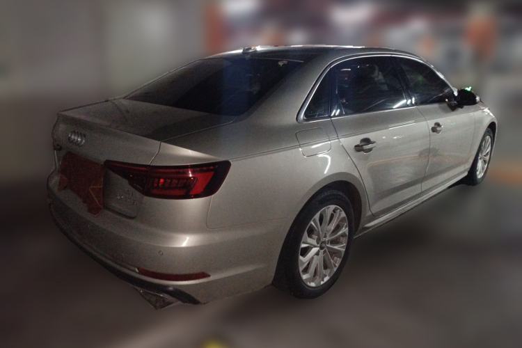 Used Audi A4L 2019 40 TFSI Ambition China VI Rear Right 45 Deg