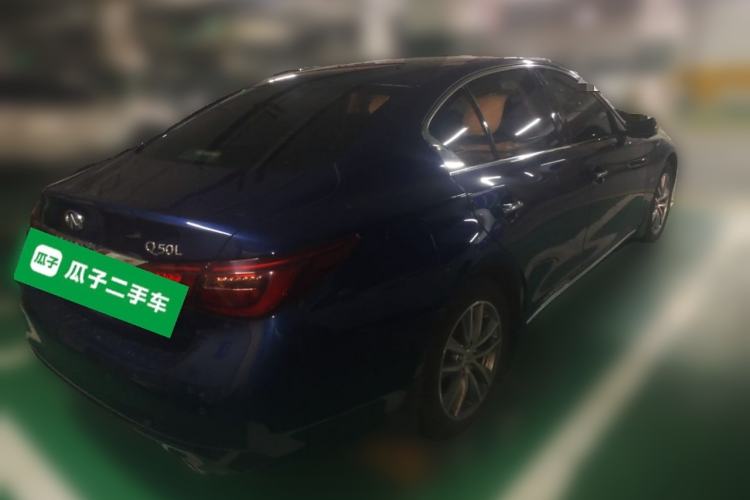 Used Infiniti Q50L 2018 2.0T Comfort Edition China V Standard Rear Right 45 Deg