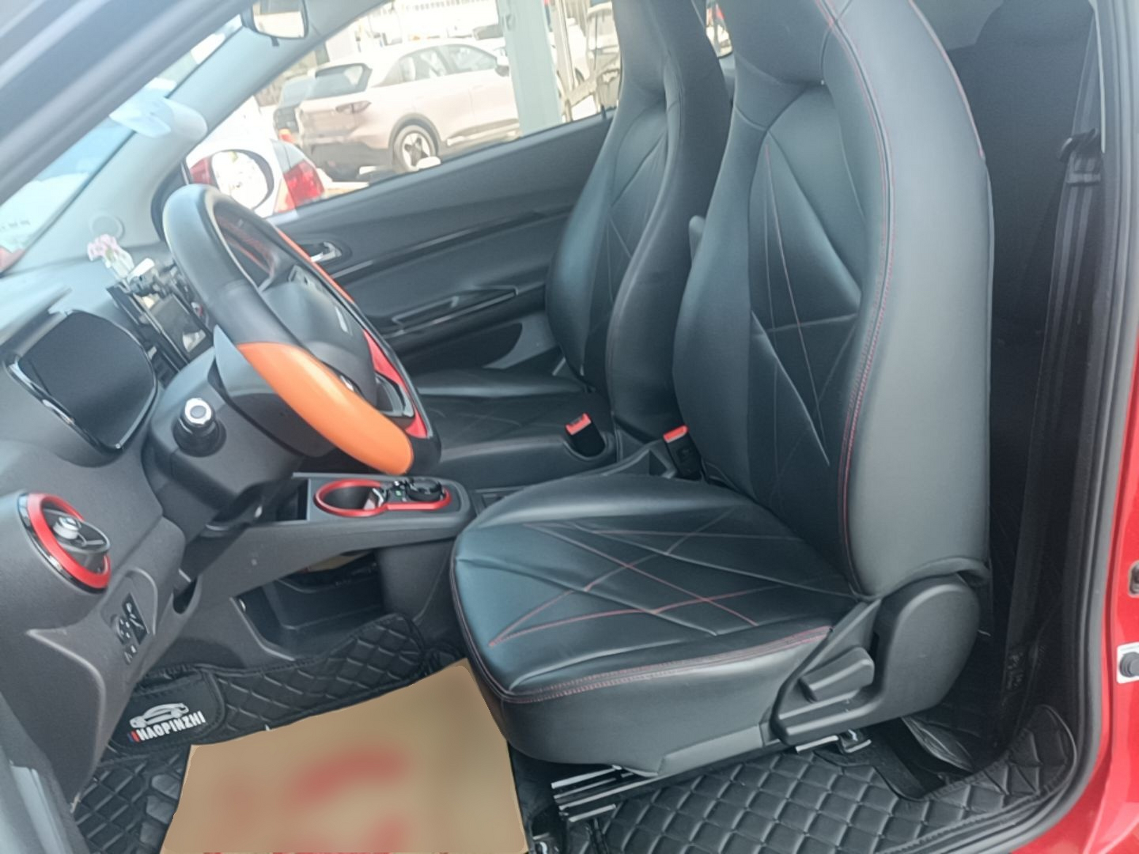 Avant de la voiture