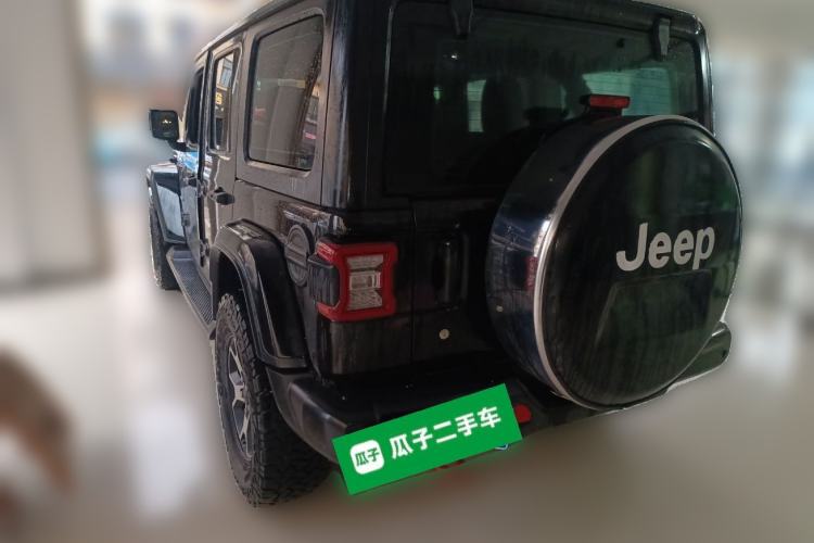 Used Jeep Wrangler 2019 2.0T Sahara Four-Door Version China VI Emission Standard Rear Left 45 Deg