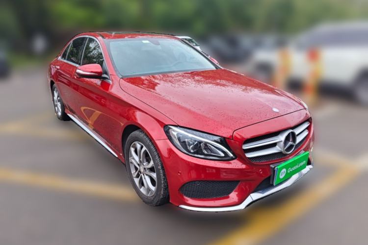 Used Mercedes-Benz C-Class 2015 Restyled C 180 L Sport Edition Front Right 45 Deg