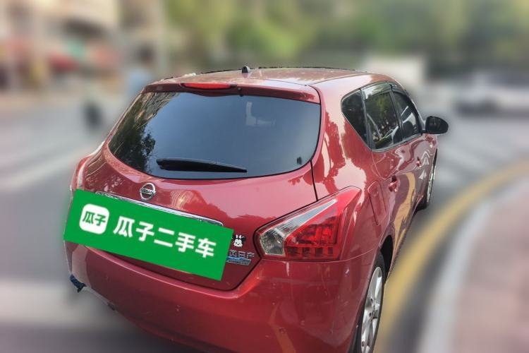 Used Nissan Tiida 2011 1.6L CVT Smart Version Rear Right 45 Deg