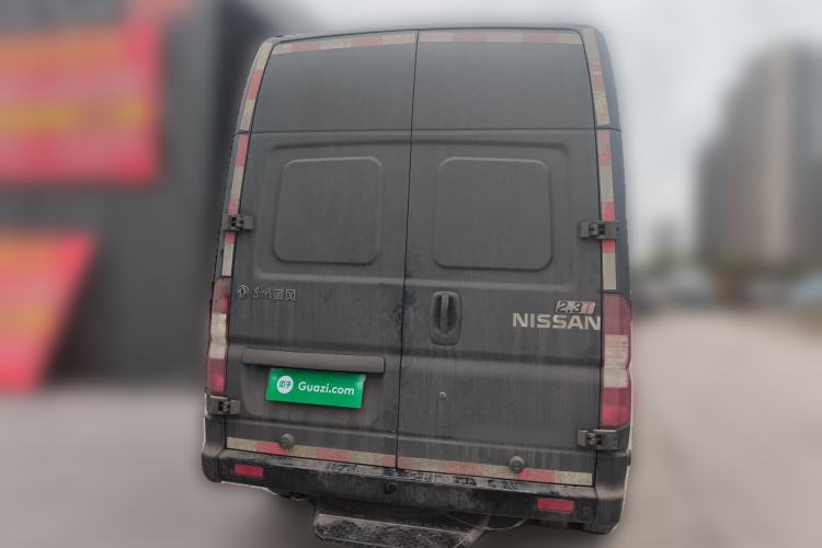 Used Dongfeng Yufeng 2023 V9+ 2.3T Manual Rear-Drive Dual Rear Tires Long Wheelbase High-Roof 3-Seater Cargo Van Rear