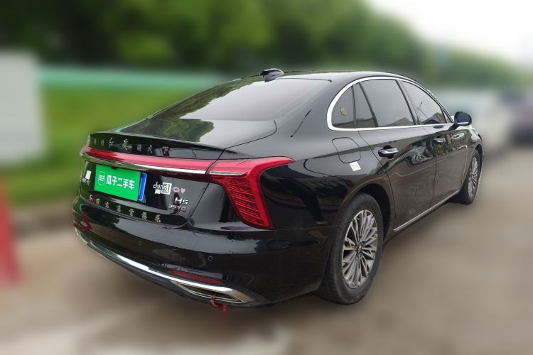 Used Hongqi H5 2023 1.5T DCT Smart Connect Flagship Edition Rear Right 45 Deg