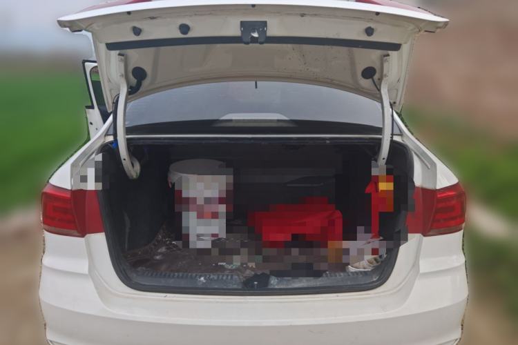 Used Volkswagen Santana 2019 1.5L Automatic Fashion Edition China VI Trunk