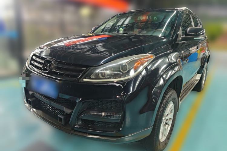 Used JMC Yusheng S350 2014 2.4T Automatic 2WD Diesel Luxury Version with Sunroof 5 Seats