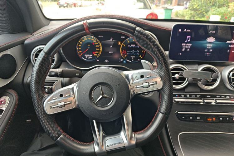 Used Mercedes-Benz GLC Coupe AMG 2020 AMG GLC 43 4MATIC Coupe SUV Steering Wheel