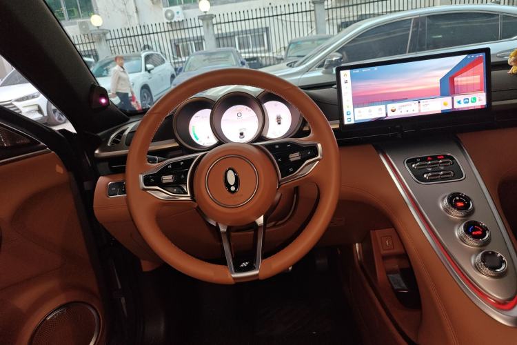 Used ORA Lightning Cat 2022 555 km Luxury Edition Steering Wheel