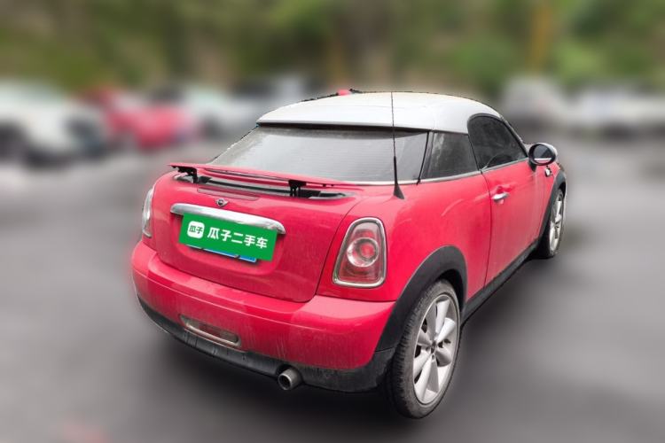 Used MINI Coupe 2012 1.6L COOPER Rear Right 45 Deg