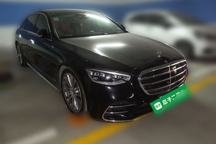 Used Mercedes-Benz S-Class 2024 S 450 L 4MATIC Front Right 45 Deg