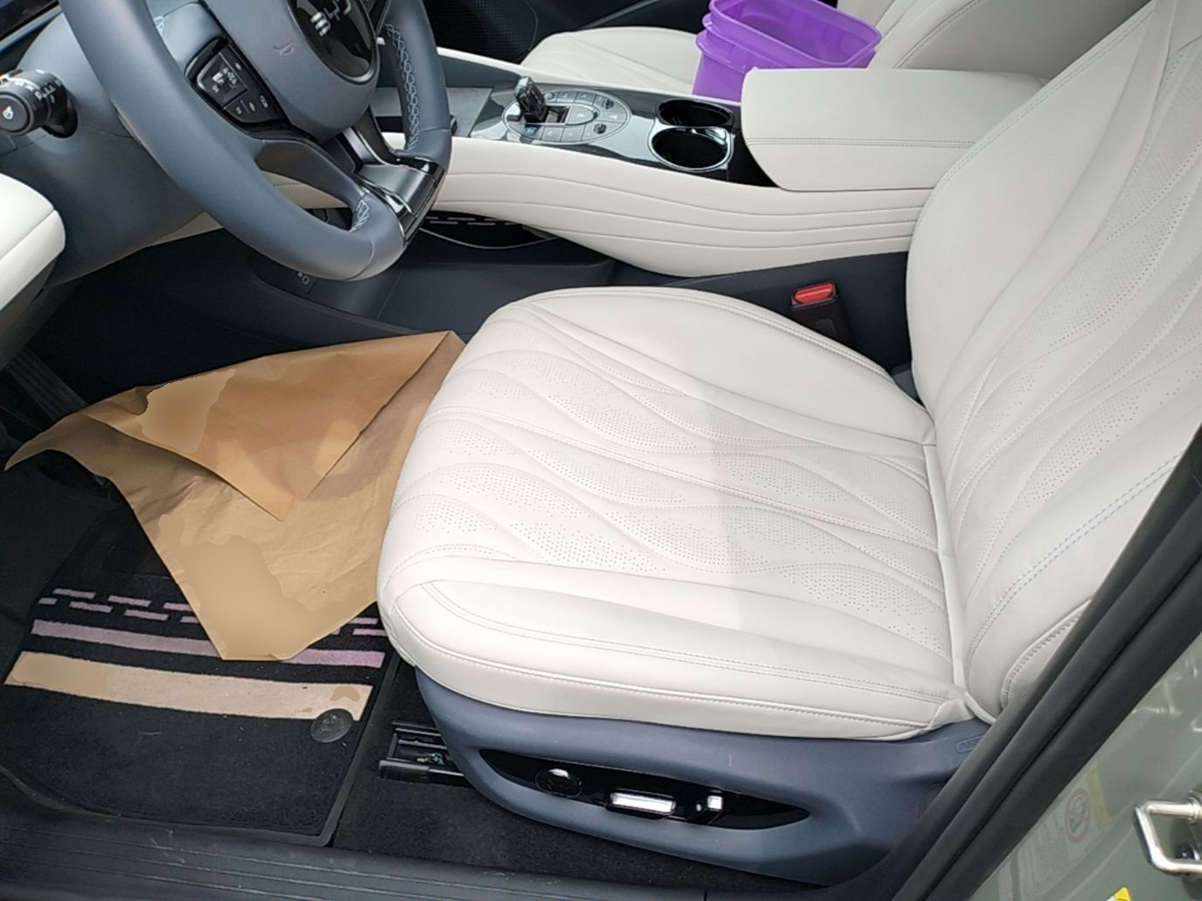 Avant de la voiture