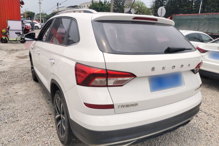 Used Skoda Kamiq 2018 1.5L Automatic Comfort Edition China VI Standard Rear Left 45 Deg