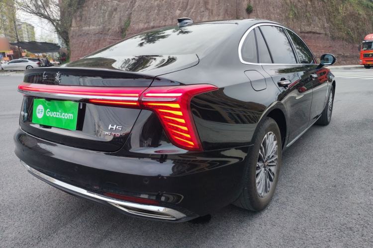 Used Hongqi H5 2023 1.5T DCT Smart Connect Flagship Edition Rear Right 45 Deg