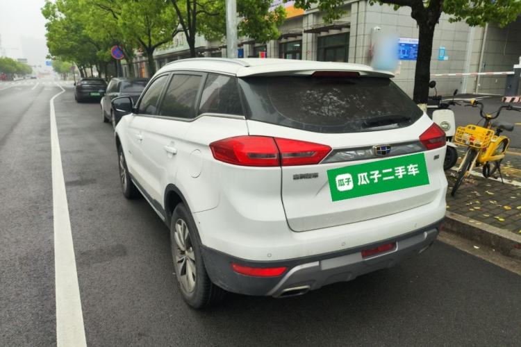 Used Geely Auto Emgrand X7 Sport 2016 1.8TD Automatic ZhiShang Model Rear Left 45 Deg