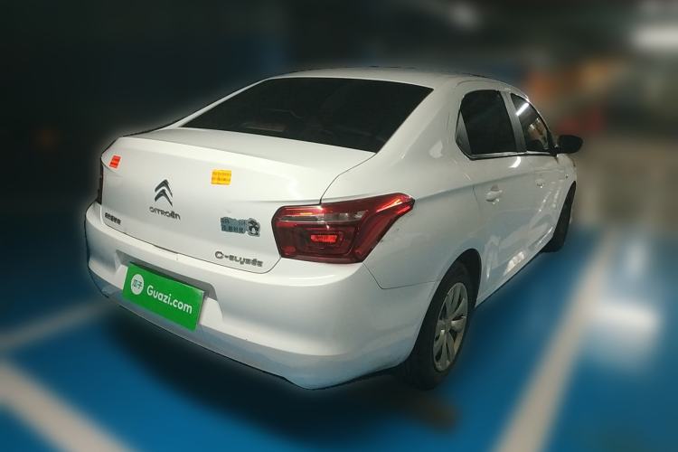 Used Citroen Elysee 2018 1.6L Manual Fashion Edition Rear Right 45 Deg