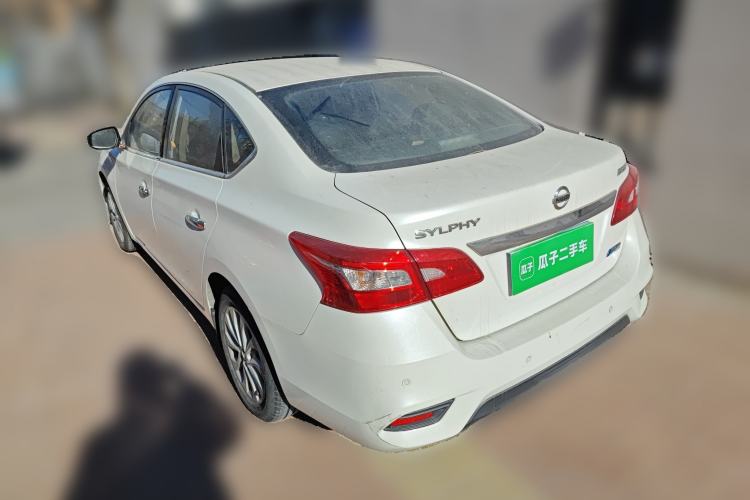Used Nissan Sylphy 2019 1.6XV CVT Smart Connect Luxury Edition China VI Standard Rear Left 45 Deg