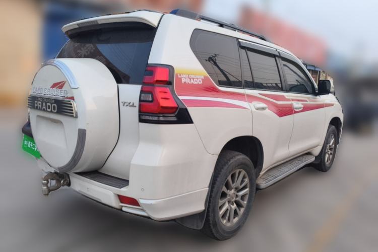 Used Toyota Prado 2019 3.5L Automatic TX-L Deluxe Edition with Rear-Mounted Spare Tire Rear Right 45 Deg