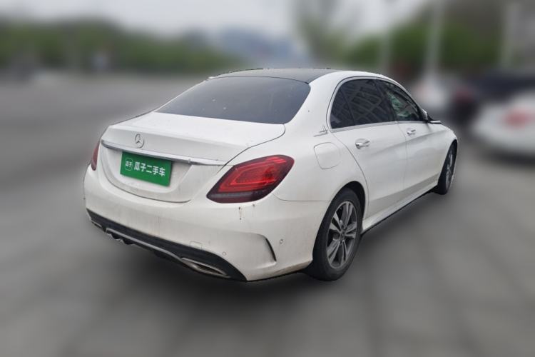 Used Mercedes-Benz C-Class 2019 C 180 L Fashion Edition Sport Version Rear Right 45 Deg