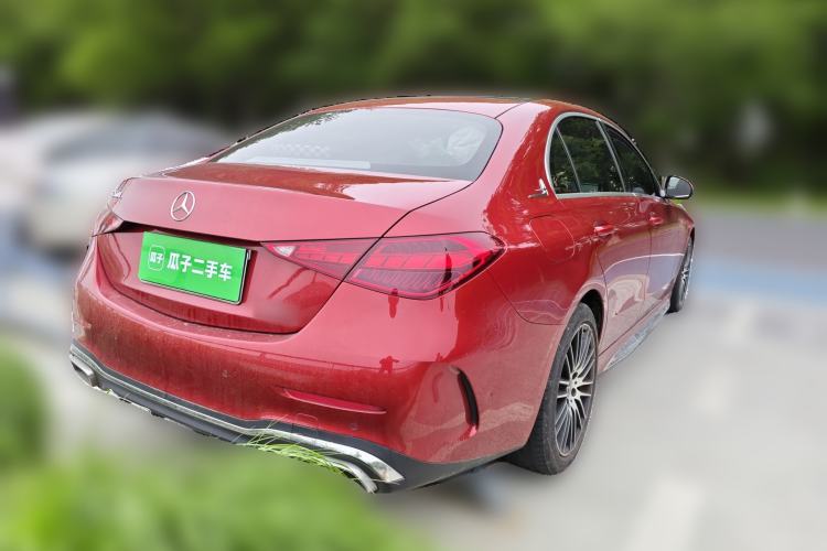 Used Mercedes-Benz C-Class 2022 C 260 L Sport Edition Rear Right 45 Deg