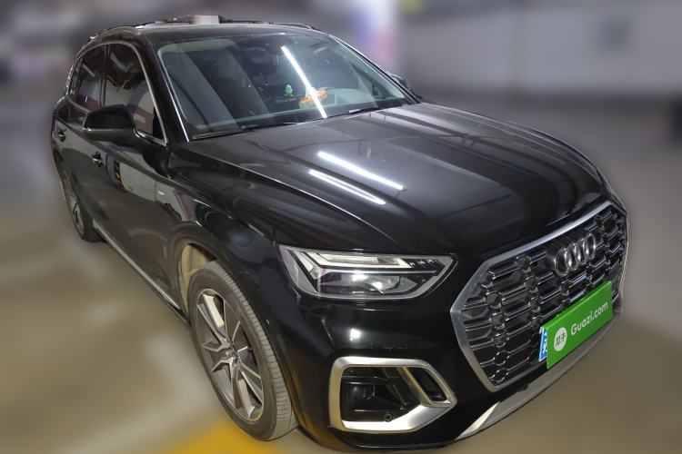 Used Audi Q5L 2021 45 TFSI Luxury Dynamic Edition Front Right 45 Deg