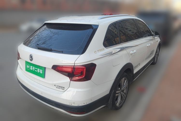 Used Volkswagen C-TREK 2018 230TSI DSG Comfort Model Rear Right 45 Deg