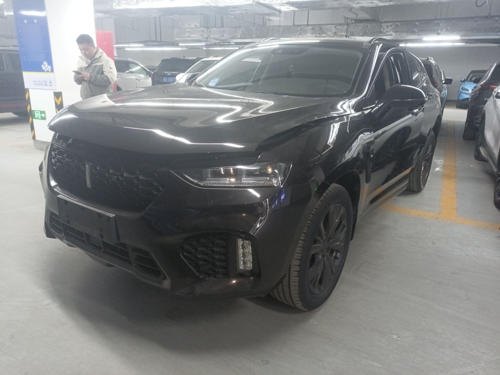 Parte inferior delantera